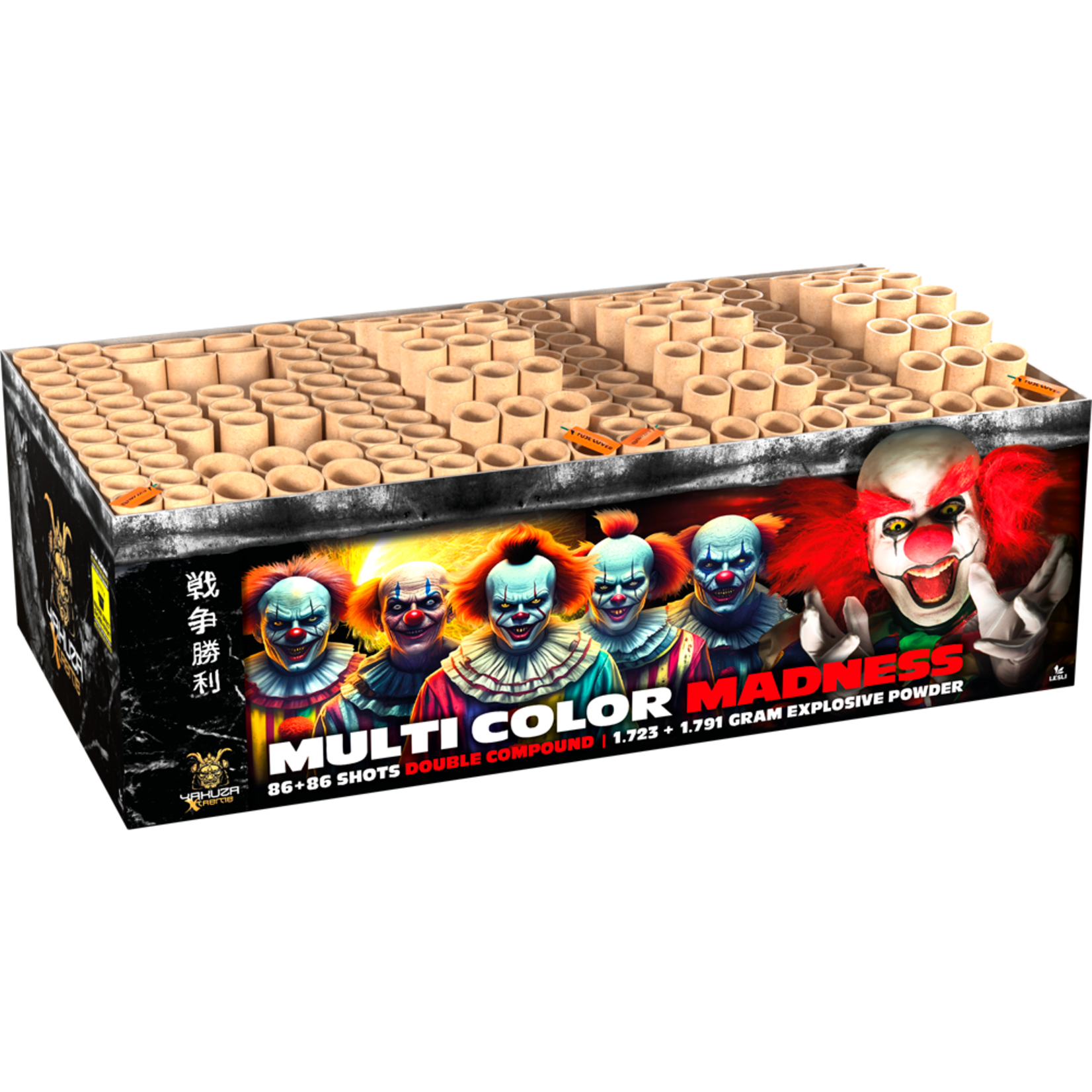 Lesli Vuurwerk Multi Color Madness 172 schuss